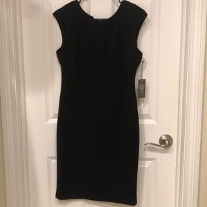 Vince Camuto Midi Black Dress